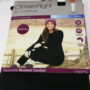 ClimateRight by Cuddl Duds med black thermals
